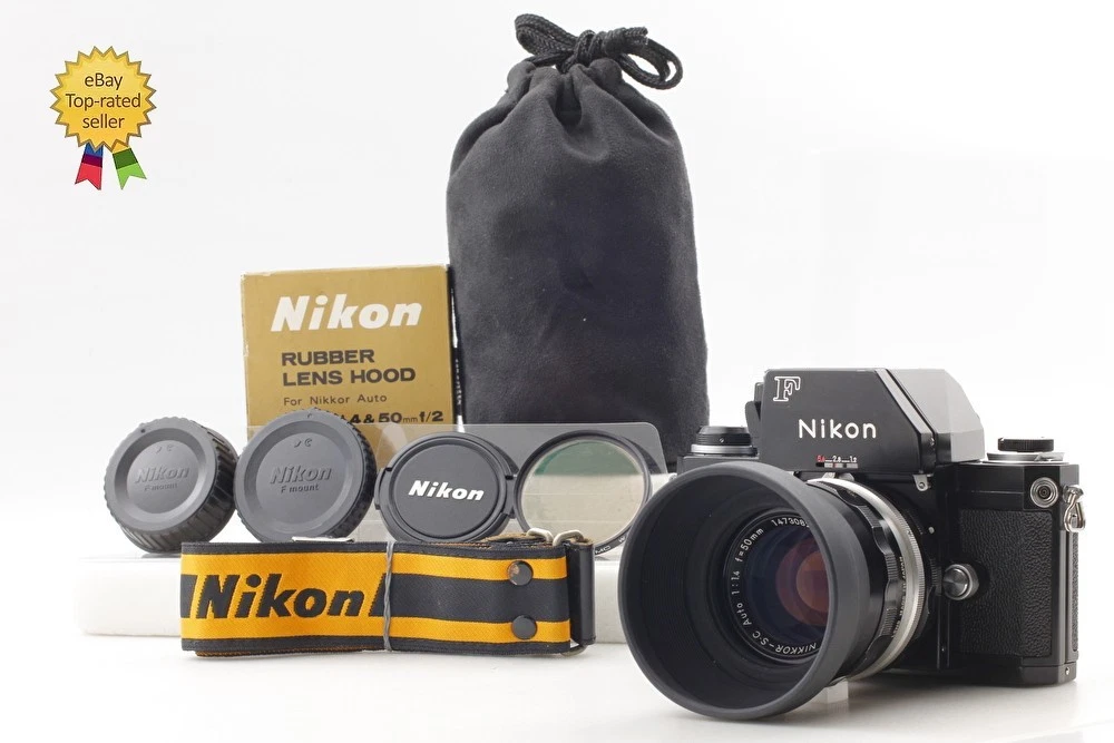 フィルムカメラ Nikon F Photomic FTN 35mm 50mm f/2 Nikon F Black