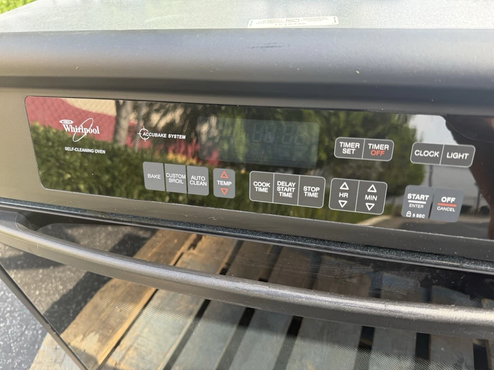 Whirlpool электрическая настенная духовка встроенный одиночный духовка б/у духовка цифровой управления черный - Изображение 2 из 4