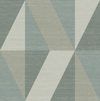 Fd27106_Solace Geometrische Textur BlaugrüN Khaki Hellblau Fine Decor Tapete