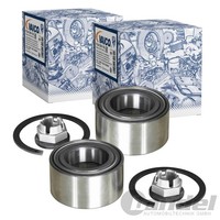 2X Vaico RADLAGER-SATZ Hinten Passend FüR Dacia Duster Renault Duster | V21-0022