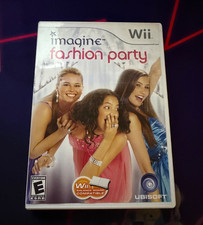 Image Fashion Party Wii No Manual - Case and Disk Only - Tested