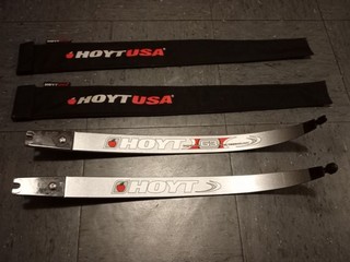 Hoyt G3 BTM short limbs And Limb Covers AMO 38 lbs Light Usage good condition.