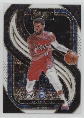 2024-25 Panini Select Premier Level White Disco Prizm 65/75 Paul George #159 1u6