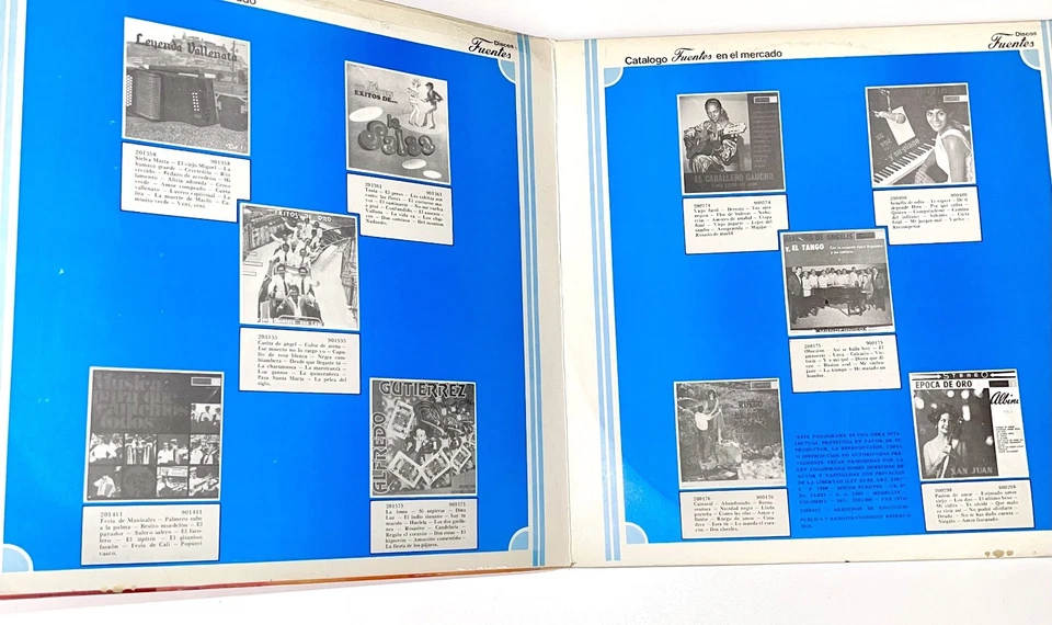 Coleccion de Oro No. 4 - 14 Cañonazos Bailables, Vol. 10, 11, 12 - 3 x Vinyl - Image 2 of 4