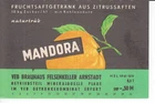 1 label Plaue, Mandora GDR