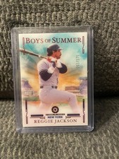 2025 Panini Boys of Summer - Reggie Jackson, Reggie Jackson #20 Red /175