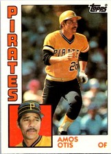 Amos Otis 1984 Topps Traded #89T Pittsburgh Pirates