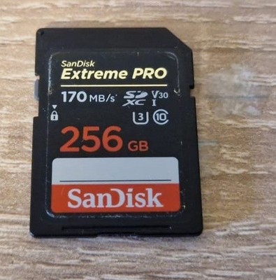 SanDisk Extreme  PRO SDXC - UHS-I SD-Speicherkarte 256 GB 4K UHD 170 MB/s *TOP*