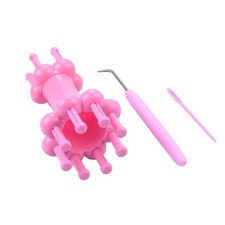 Plastic Wool Rope Knit Knitting Doll Dolly Craft Spool Kit for Loom Maker C