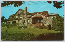 Watch Hill Rhode Island Summer Home Photochrome Postcard by B. L. Gordon