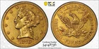 1870 $5 Liberty Head Gold Coin NGC AU Low mintage Year - Hard to find !