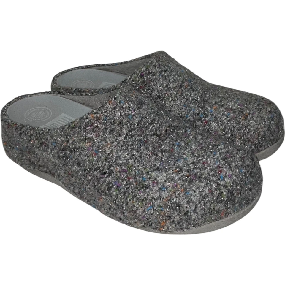 FItFlop SHUV Cushy Felt Clog 拖鞋 - Tiptoe 灰色 尺寸:美国 6 — 第 2/4 张图片