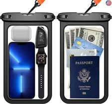 Temdan Waterproof Phone Pouch Waterproof Cell Phone Case for iPhone 16 Pro