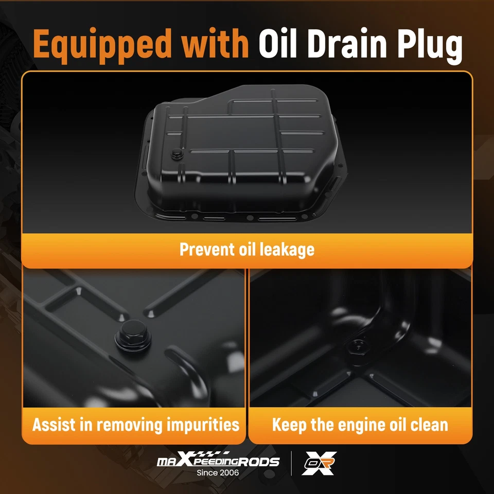 Pan de aceite Trans para Dodge B150 B250 B350 1990-1994 4446193 ajuste directo Foto 2 de 4