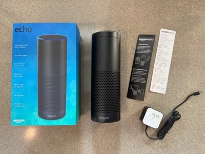 The Original Amazon Echo 1st Generation Smart Speaker (Preowned)