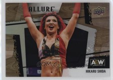 2022 Upper Deck Allure AEW Horizontal Table Hikaru Shida #123 0t2
