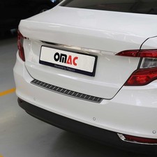 Ladekantenschutz für Fiat Tipo Stufenheck 2015-2026 Chrom Kohlefaserfolien