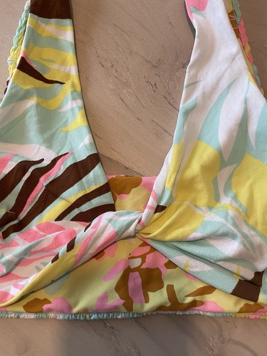 NWT Maaji Womens Crop Top Reversible Swimsuit Top S - 第 4/12 張圖片