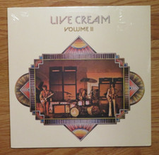 ERIC CLAPTON GINGER BAKER JACK BRUCE LIVE CREAM Vol 2 1972 Record / Album SEALED