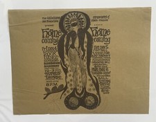 1966 Jefferson Airplane , S.F. STATE COLLEGE Homecoming Ball, SCARCE Handbill