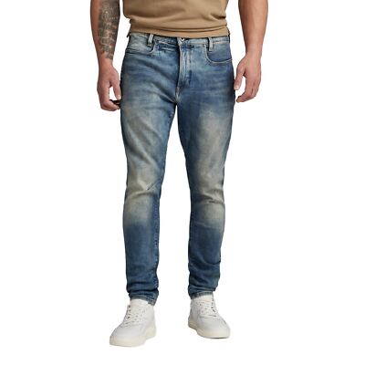 G-Star Herren Jeans D-STAG 3D SLIM Fit - Blau - Medium Aged W29-W38 Baumwolle