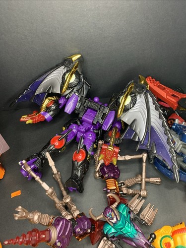 Transformers Action Figure Lot For Parts & Repair Vintage 2000 Takara, Primal - Picture 11 of 14