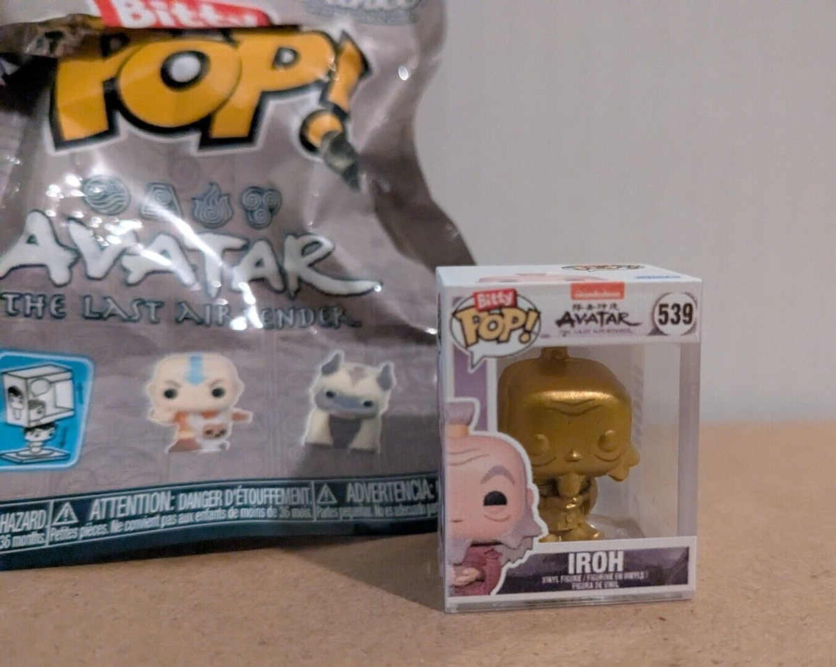 Funko Bitty Pop Gold Iroh Chase #539 Mini Figure Avatar The Last