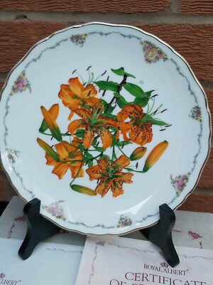 Royal Albert Sammlerteller '' Tigerlilie'', verpackt