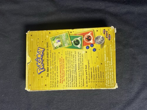 Pokémon Deck Box Vintage Wizards of the Coast. Hotfoot Neo Genesis Theme Deck - Bild 2 von 5