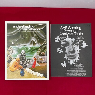 Understanding Human Behavior Volume 1 Book With Personal Analysis Tests - 1974
