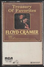 Floyd Cramer Treasury of Favorites 1984 Cassette Used