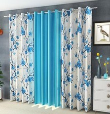 New 3 Piece Window Curtain Set - 5 feet