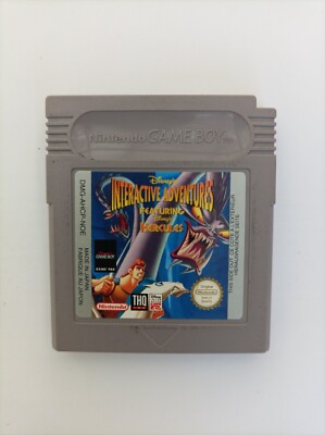Interactive Adventures Featuring Disney´s Hercules Game Boy Getestet Gut E12