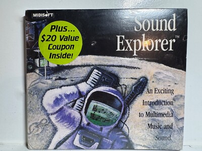 Sound Explorer for Windows 1993 Midisoft CD-ROM Brand New Sealed