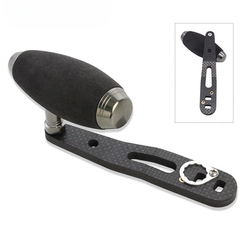 Carbon Fiber Fishing Handle Rocker for Trolling Wheel Fishing Wheel Accessories - Picture 8 of 14