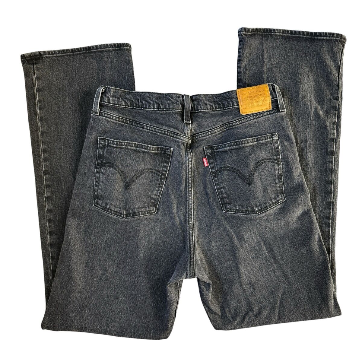 Levi's Jeans Size 32 Ribcage Boot Black Lake 36934-0003 Big Levi's Jeans Size 32 Ribcage Boot Black Lake 36934-0003 Big