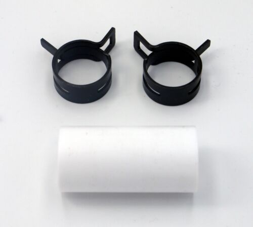Tube and Clip set for Canister Muffler Header Gas Petrol RC Model Plane - Picture 3 of 3