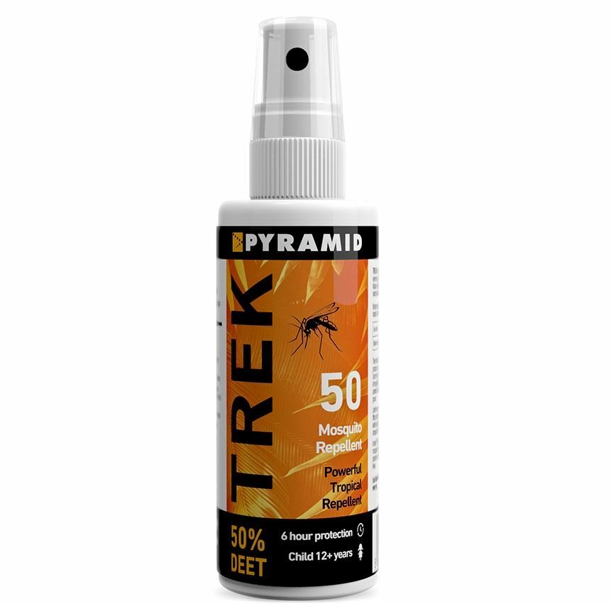 Pyramid Trek 50 Tropical Insect/Mosquito Repellent Deet Spray - 60ml