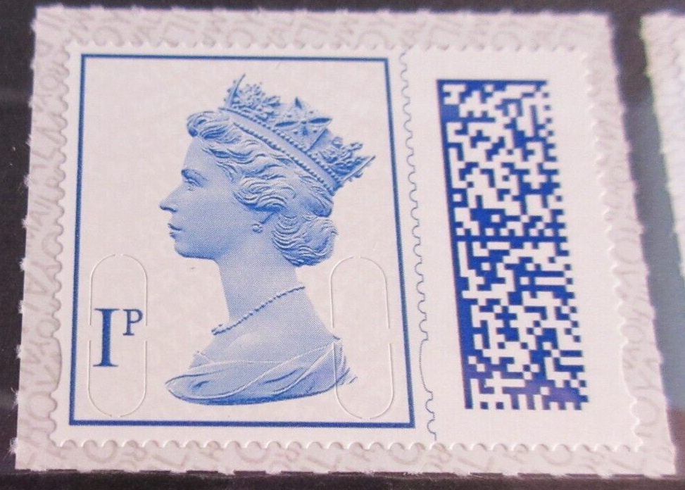 2022/23 KCIII & QEII FIRST &LAST R/MAIL BARCODED LOW VALUE DEFINITIVE