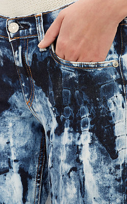 Jean Skinny Rag & Bone Rivera Délavé Bleu Blanchi Taille 32 - Neuf Avec étiquette
