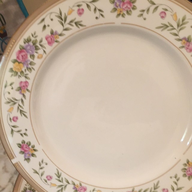 Farberware Bellini Porcelain 22K Band Dinner Plates Set Of Six eBay