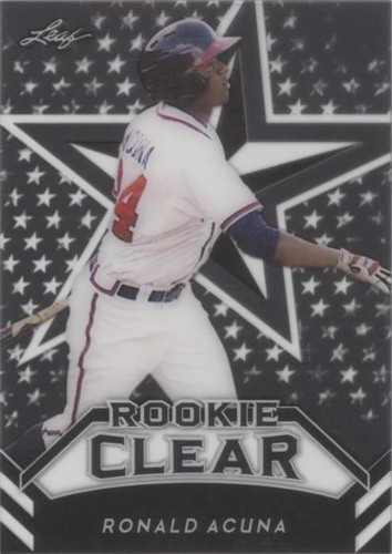 2018 Donruss Rated Rookie Ronald Acuna Jr. RC #283 *** | eBay