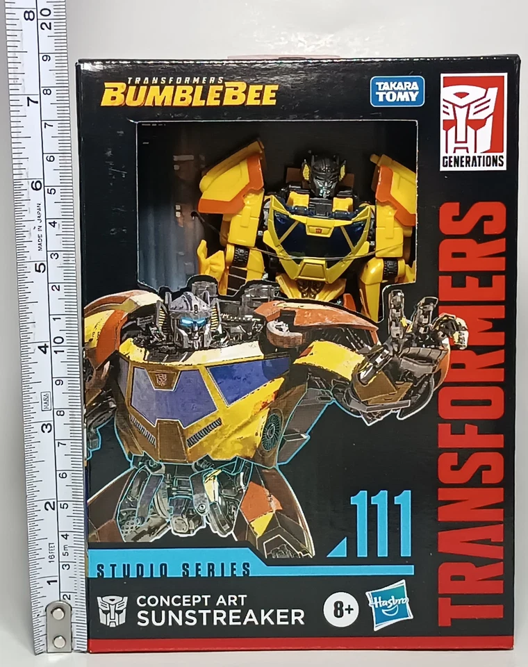 HASBRO TRANSFORMERS MOVIE STUDIO SERIES #111 CONCEPT ART SUNSTREAKER SEALED - Image 2 of 4