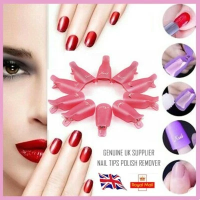 ICUK PROFESSIONAL NAIL ART NAIL ART CLIP UV GEL LACK ENTFERNER SOAK OFF WRAP GEL CLIP CAP&NAIL TIP BUILDER