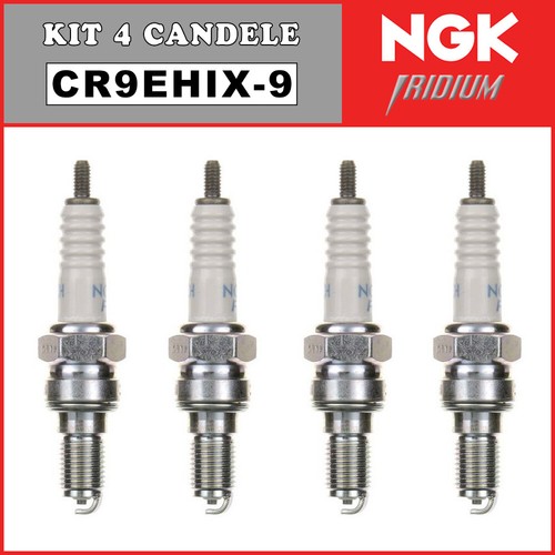 Kit De 4 Bujías NGK Iridium CR9EHIX-9 Para Honda CB 600 F Hornet