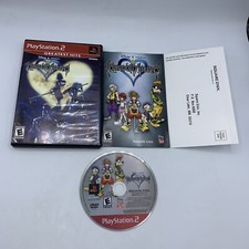 Kingdom Hearts PS2 (Sony PlayStation 2, 2002) Complete W/ Manual Reg. Card
