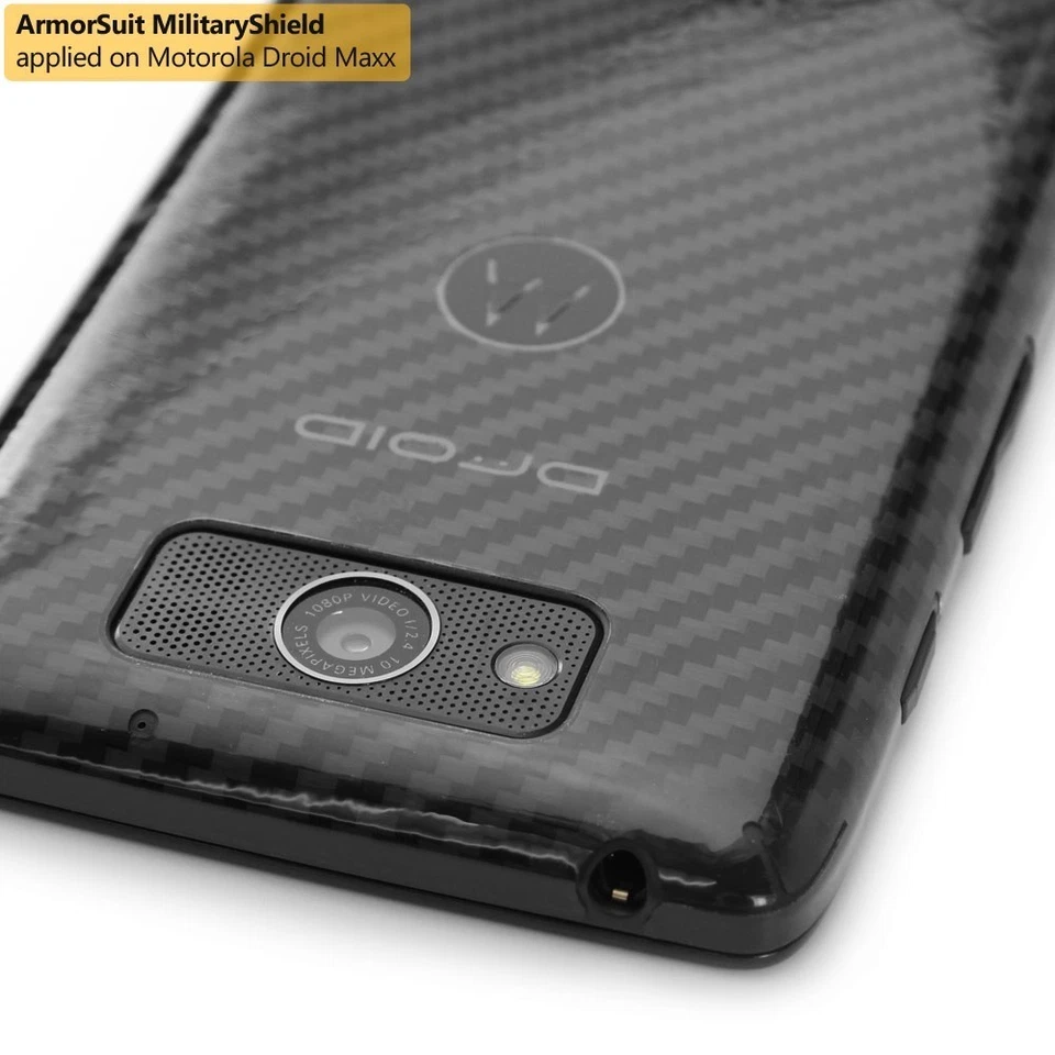ArmorSuit MilitaryShield Motorola Droid Maxx Screen Protector + Full Body Skin - Image 4 of 4