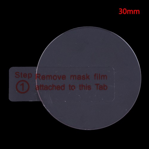 Tempered Glass Screen Protector For 28/30/34/35/36/37/38/40Mm Round Watch ;:w - Photo 19 sur 19