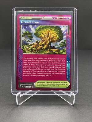 Pokémon TCG Grand Tree 136/142 Scarlet & Violet Stellar Crown Ace