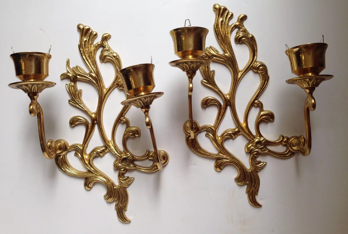 Candelabra wall cheap sconce candle